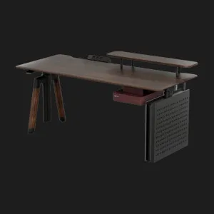 Комп'ютерний стіл Sihoo D07 (Walnut/Black) (D07B-101/D07J-101-AB) (UA) в Бродах