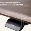 Комп'ютерний стіл Sihoo D07 (Walnut/Black) (D07A-101/D07J-101-AB/D07-P) (UA)
