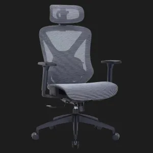 Крісло офісне Officepro Atlas OC630-B-DG-DG (Black/Dark Gray) (OC630-B-DG-DG) в Бродах
