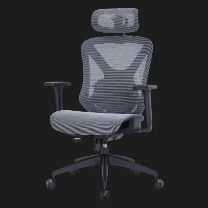 Крісло офісне Officepro Atlas OC630-B-DG-DG (Black/Dark Gray) (OC630-B-DG-DG)