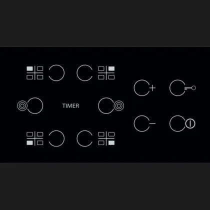 Варильна поверхня Whirlpool електрична, 60 см (AKT 8190 BA) (Black)