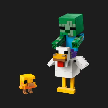 Конструктор Lego Minecraft Курячий Жокей (21582)