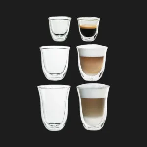 Набор стаканов Delonghi MIX 6 шт (90/270/330) (DLSC302) в Сваляве