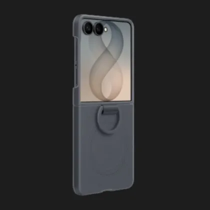 Чехол Samsung Silicone Ring Magnet Case для Samsung Flip 8 (Black) в Александрии