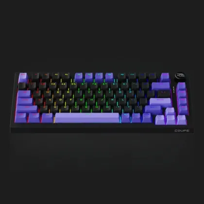 Клавіатура ігрова PROOVE GAMING Coupe Ukraine Layout (Black/Purple) (WKCP00022416)