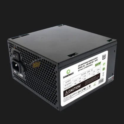 Блок живлення GAMEMAX GM-600 APFC Black 600W (GM-600 80+ APFC Black)