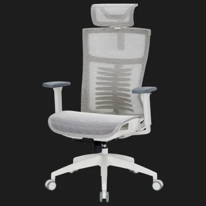 Крісло офісне OfficePro Balance OC620-W-LG-LG (White/Light Gray) (OC620-W-LG-LG)