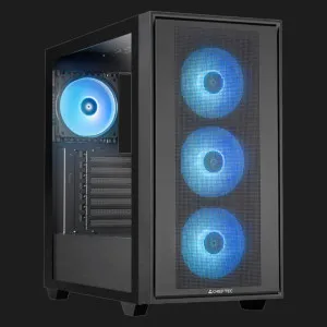 Корпус CHIEFTEC Gaming Hunter 3 (Black) (GS-03B-OP)