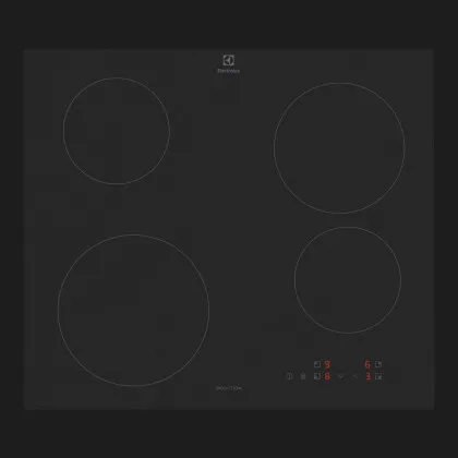 Варильна поверхня Electrolux індукційна, 60 см (LIB60420CL) (Matte Black)