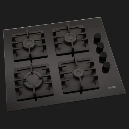 Газова варильна поверхня ELEYUS IRMA 60 BL CF (Black)