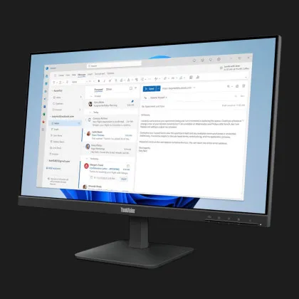 Монітор Lenovo 23.8" ThinkVision S24-4e IPS 100Hz 64B5KAT1UA (UA)