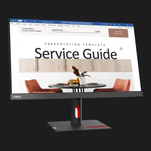 Монітор Lenovo 23.8" ThinkVision S24i-30 IPS 100Hz 63DEKAT3EU (UA) в Бродах