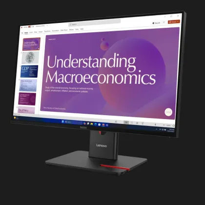Монітор Lenovo 23.8" ThinkVision T24D-40 IPS 120Hz 64B9GAT1UA (UA)