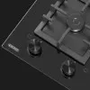 Газова варильна поверхня ELEYUS KORSA 30 BL CWF (Black)