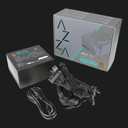 Блок живлення AZZA PSAZ-650B 650W (PSAZ-650B) (ATX3.1)