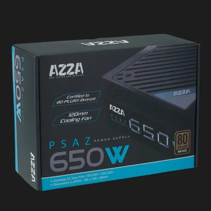 Блок живлення AZZA PSAZ-650B 650W (PSAZ-650B)