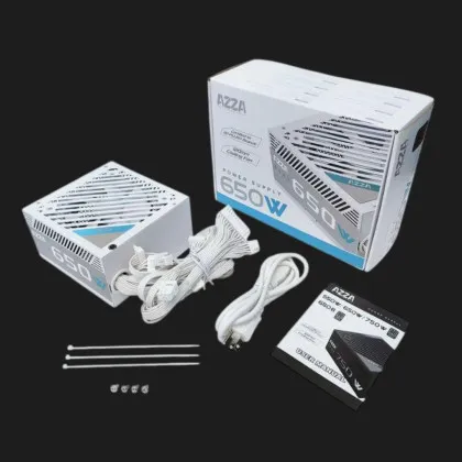 Блок живлення AZZA PSAZ-650B-WHITE 650W (PSAZ-650B-WHITE)