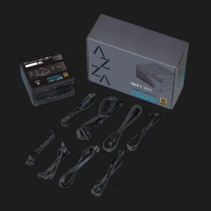 Блок живлення AZZA PSAZ-750G 750W (PSAZ-750G) (ATX 3.1)