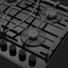 Газовая варочная поверхность ELEYUS LIRA 60 BL CWF (Black)