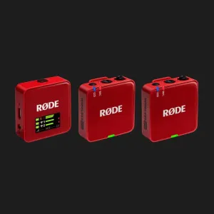 Мікрофонна радіосистема Rode Wireless GO Gen 3 (Red) в Сваляві