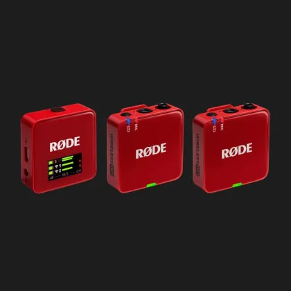 Мікрофонна радіосистема Rode Wireless GO Gen 3 (Red) у Львові
