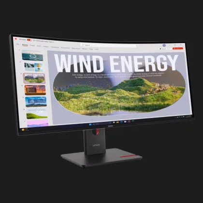 Монітор Lenovo 34" ThinkVision T34wd-40 VA 120Hz 64AEGAT1UA (UA)