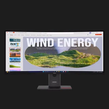 Монітор Lenovo 34" ThinkVision T34wd-40 VA 120Hz 64AEGAT1UA (UA)