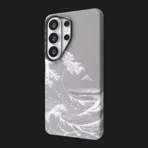 Чохол Proove Gleam Case with Magnetic Ring для Samsung Galaxy S26 Ultra (White Waves) в Хмельницькому
