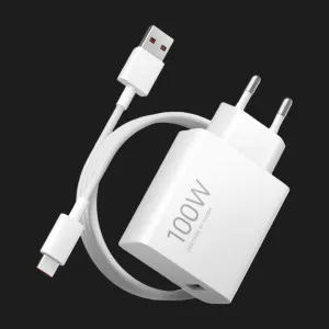 Блок питания Xiaomi 100W Charging Combo (BHR095VEU) (White) + Кабель в Луцке