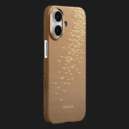 Чехол Pitaka MagEZ Ultra-Slim Case для iPhone 17 (Golden Glint)
