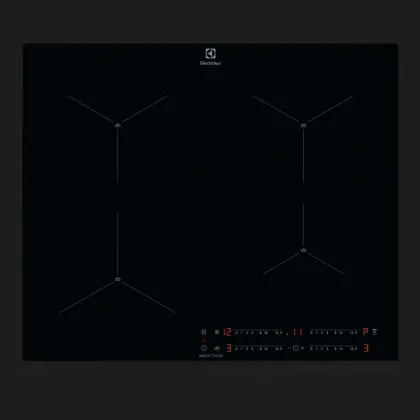 Варильна поверхня Electrolux індукційна, 60 см (EIS62443) (Black)