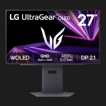 Монітор LG 27" OLED 480Hz 27GX790A-B (UA)