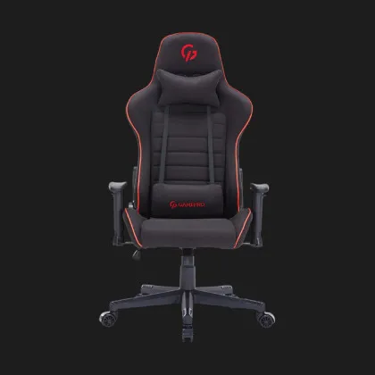 Крісло для геймерів GamePro GC575FB Fabric Size L (Black/Red) (UA)