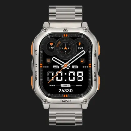 Смарт-годинник KOSPET TANK M3 ULTRA SE Silver