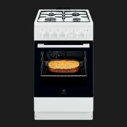 Плита газова Electrolux LKG504011W (White)