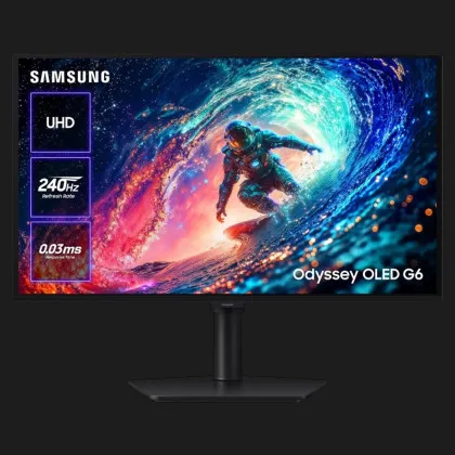Монітор Samsung 27" Odyssey G6 OLED 240Hz LS27HG610SIXUA (UA)
