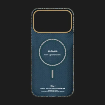Чехол Pitaka MagEZ Ultra-Slim Case для iPhone 17 Pro (Dive Green)