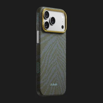 Чехол Pitaka MagEZ Ultra-Slim Case для iPhone 17 Pro (Dive Green)