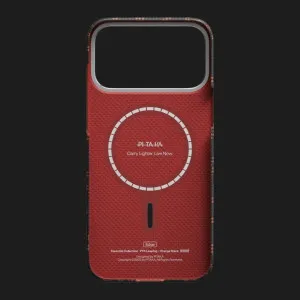 Чохол Pitaka MagEZ Ultra-Slim Case для iPhone 17 Pro Max (Black/Orange) у Луцьк