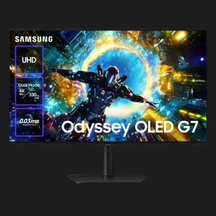 Монітор Samsung 32" Odyssey G7 OLED 165Hz LS32HG732SIXUA (UA)