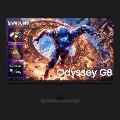 Монітор Samsung 32" Odyssey G8 IPS 165Hz LS32HG802ESXUA (UA)