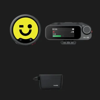 Мікрофонна радіосистема Insta360 Mic Pro (1 TX + 1 RX) у Львові