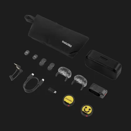 Мікрофонна радіосистема Insta360 Mic Pro (2 TX + 1 RX) у Львові