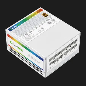 Блок живлення GameMax RGB 850 PRO WH 850W (RGB 850 PRO WH (ATX3.1PCIe5.1))