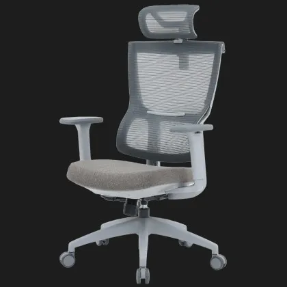 Крісло офісне OfficePro Elegant OC600-G-DG-DG (Gray/Dark Gray) (OC600-G-DG-DG)