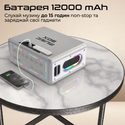 Портативная акустика HiFuture Musicbox (Silver) в Вараше
