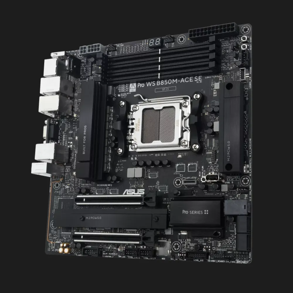 Материнська плата ASUS PRO WS B850M-ACE SE (90MB1MN0-M0EAY0)