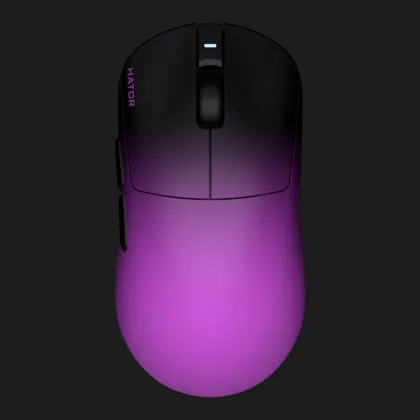 Игровая мышь HATOR Quasar 3 ULTIMA 8K Wireless (HTM760) (Black/Violet) (UA)