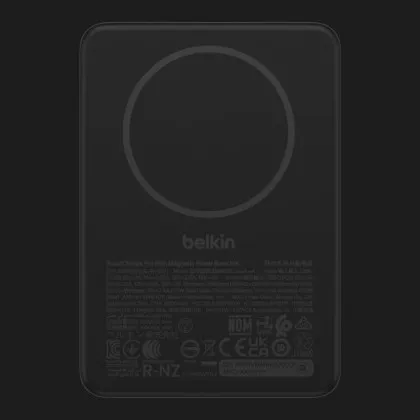 Зарядний пристрій Power Bank Belkin 10000мАh, 20W/Qi2 7.5W, Magnetic Ring (Black)
