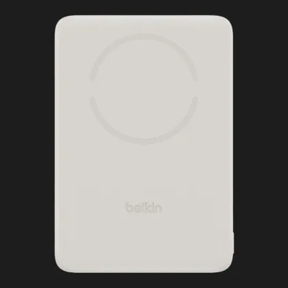 Зарядний пристрій Power Bank Belkin 10000мАh, 20W/Qi2 7.5W, Magnetic Ring (Sand)